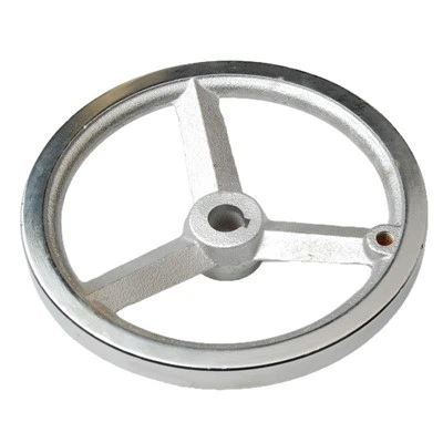 Gran roda de ferro colat